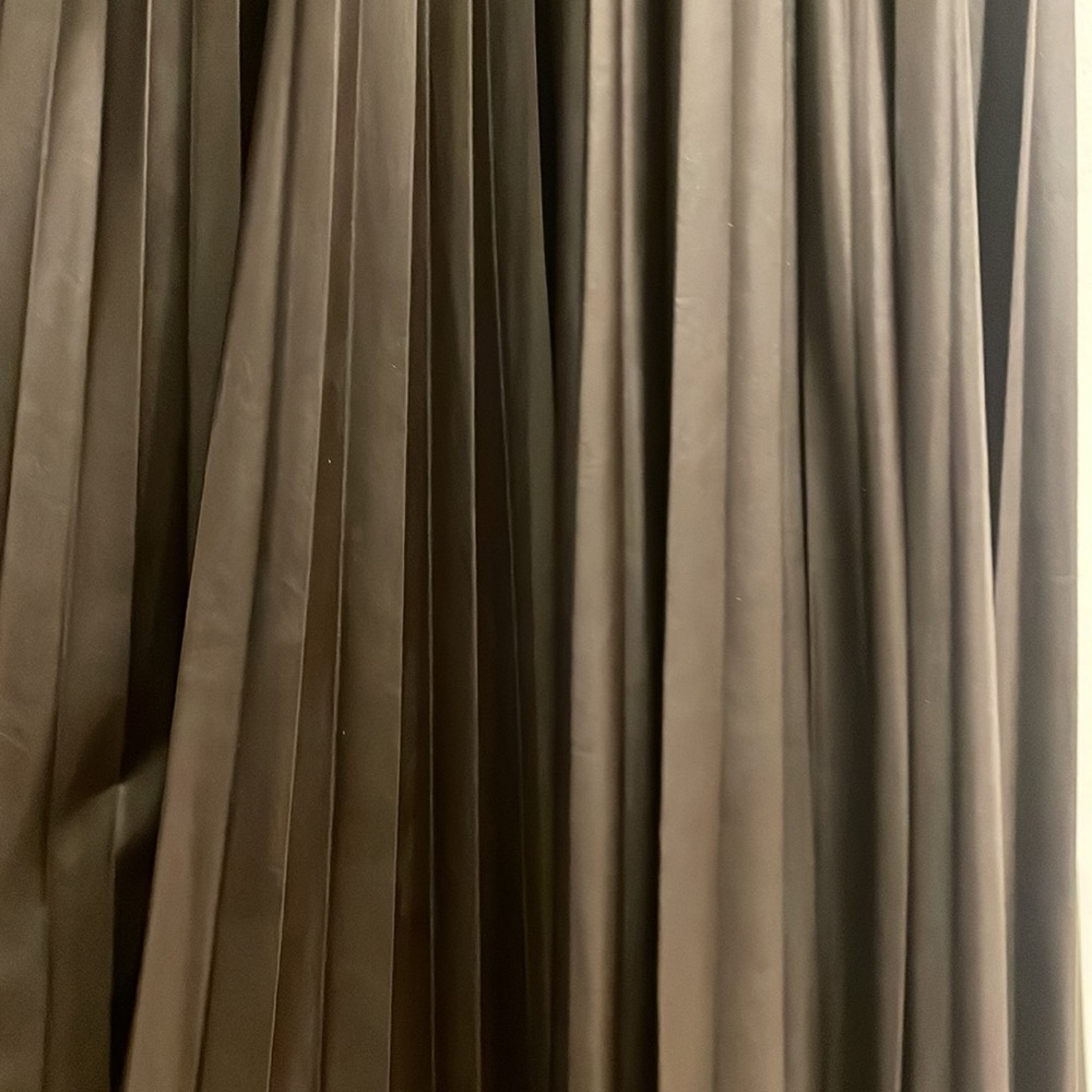 ALC Ariya Vegan Leather Brown Gown - Picture 10 of 10